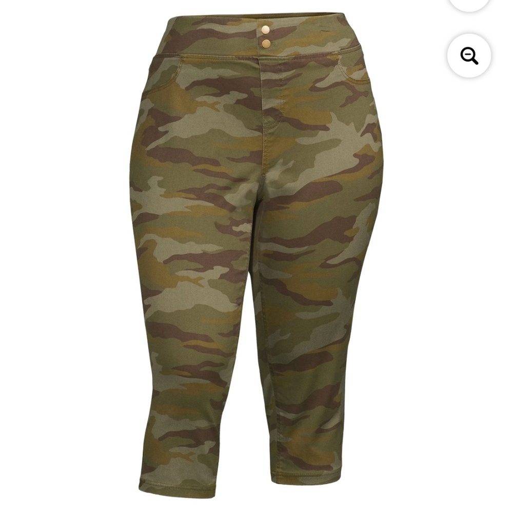 Terra and Sky Women’s Plus Size High Waist Camo Jeggings Size 4X (28W-30W) NWT - Picture 10 of 12